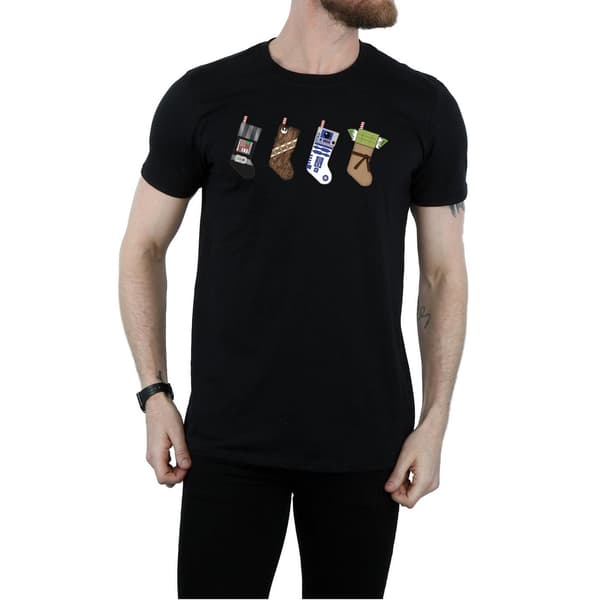 Star Wars Jule Strømper T-shirt M Sort Sort M Black_tfrf M Black
