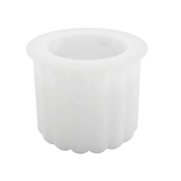 Lysestage Harpiksform til DIY Spisebord Midterstykker Silikoneform_tfrf
