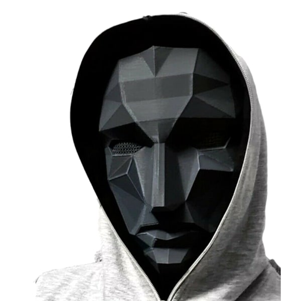 Squid Game Mask Cosplay Täckmask Maskeradfest Man Rekvisita 2021 administrator