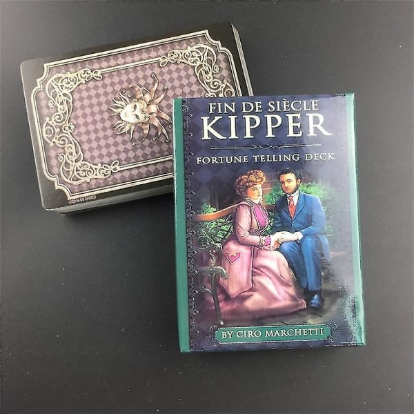 Fin Sieve Kipper Tarotkort Oracle Engelsk version Brädspel Familjefest Spelkortlek Bordsspel Spådom öde52st Ts55 zdq