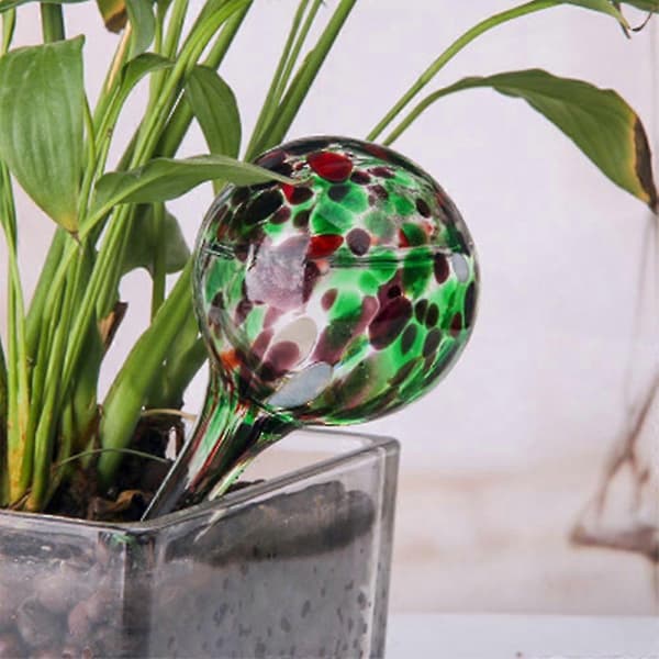 Vandingskugler i Glas Håndlavede til at Vande Dine Planter_tfrf