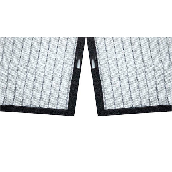 Myggnät för dörr 80/90/100 Bredd x 210/220 cm Magnetiskt Myggnät Svart Black