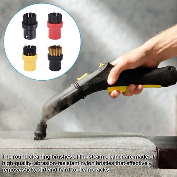 Tilbehørssett egnet for Kärcher Easyfix Sc2, Sc3, Sc4 & Sc5 - Damprenser tilbehør - 12 deler - Erstatningskluter i mikrofiber - Moppepute ...