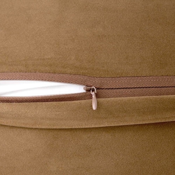 Set med 2, manchester mjukt dekorativt cover kuddfodral, bäddsoffa stol heminredning 30x40cm