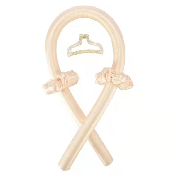 Varmefrie hårlokker / Heatless Curls - Lokker hår uten varme Snow bud