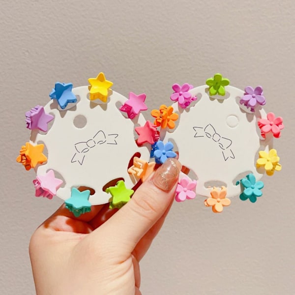 Mini Små Hårklyper Hårspenner STAR STAR Star Star