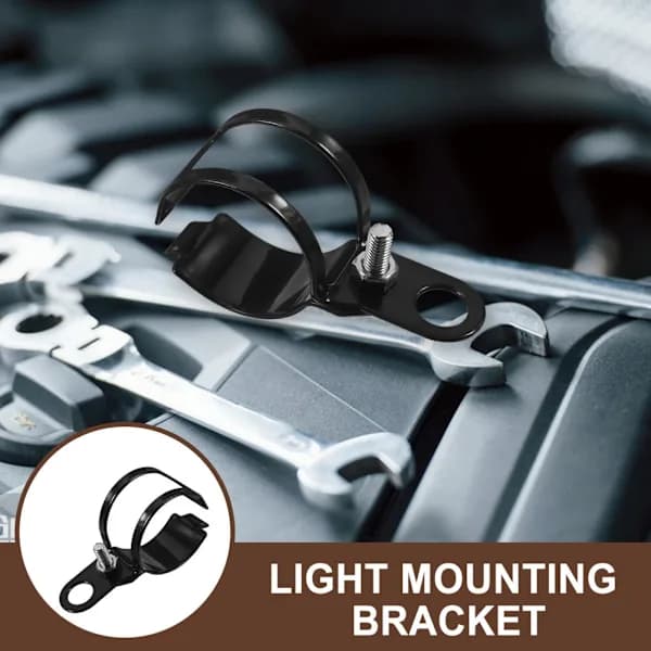 2 pcs Motorcycle Headlight Bracket Headlamp Mounting Bracket Motorcycle