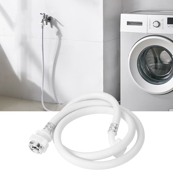 1,5 m G3/4 tommers universal vaskemaskin inntaksslange vannrør tilbehør montering_tfrf