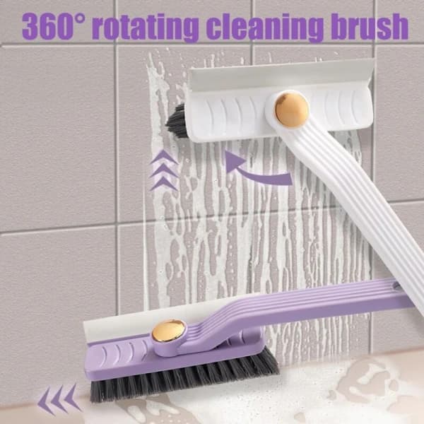 360 Degree Rotating Cleaning Brush Multifunctional Hard Bristle Corner Cleaning