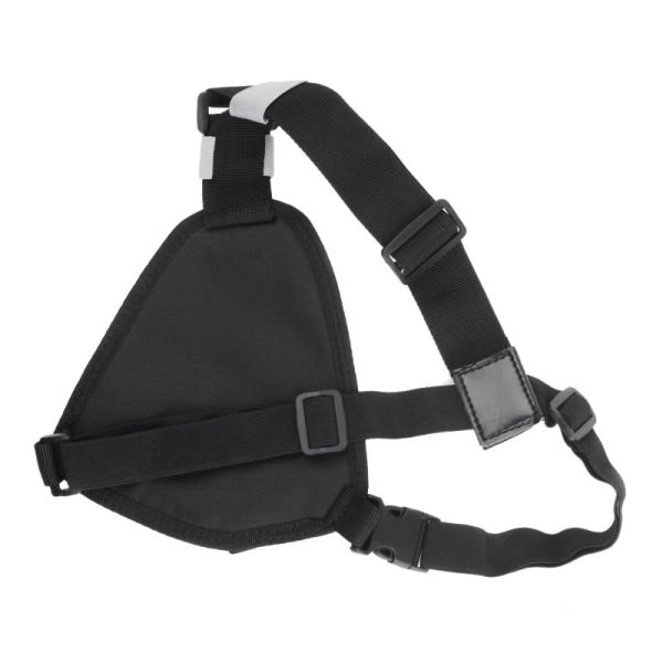 Intercom sort trekantet ryggsäck Multifunktionel bærebar väska
