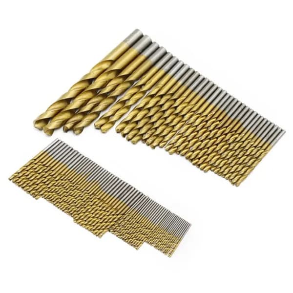 99 st HSS Borr Set Titaniumbelagd Höghastighetsstål Snabbväxling 99pcs Drill Bits 99pcs Drill Bits