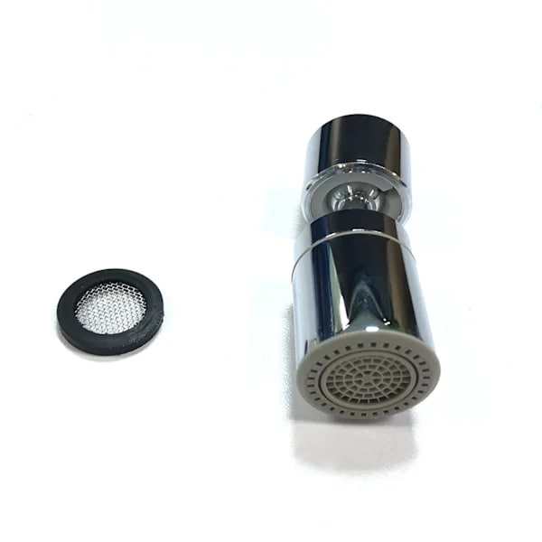 Rotatable Faucet Extender with Dual Spray Nozzles