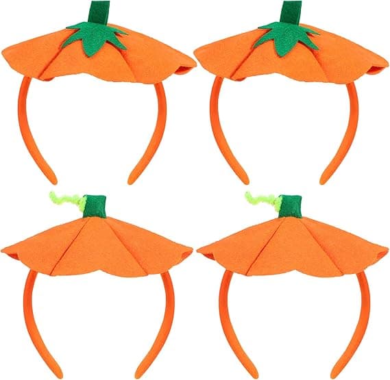 4 stycken Halloween pumpa pannband Halloween kostym elastisk han_tfrf