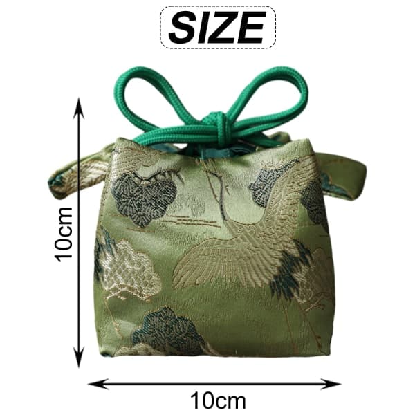 CDQ Tekande Tekopp Förvaringspåse Påse Bärbar Travel Tea Cup Package