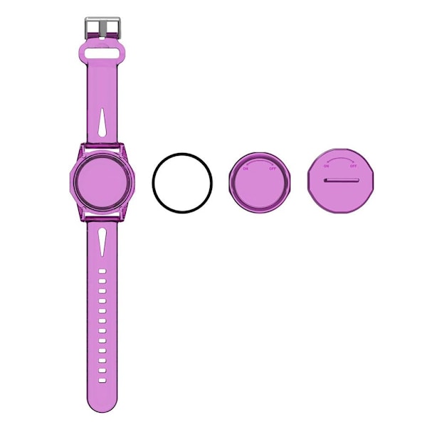 Barnklockarmband Barn GPS-armband LILA purple