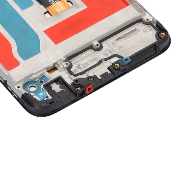 Skjermerstatning LCD-skjerm Touch Digitizer Assembly for Samsung Galaxy A10S med ramme