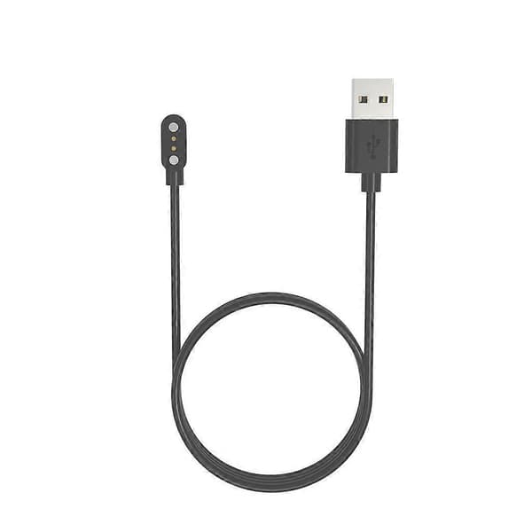 Hurtigopladningskabel USB Magnetisk Ur til Smarture Oplader til-Haylou RS4 100cm_tfrf