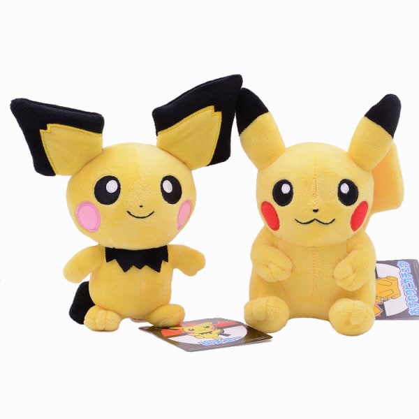 Mub- Tecknad Anime Plyschdockor Pokemoned Pikachu Bulbasaur Squirtle Charmander Kawaii Plyschleksaker Grab Dolls För presenter som bild 5 20-30cm