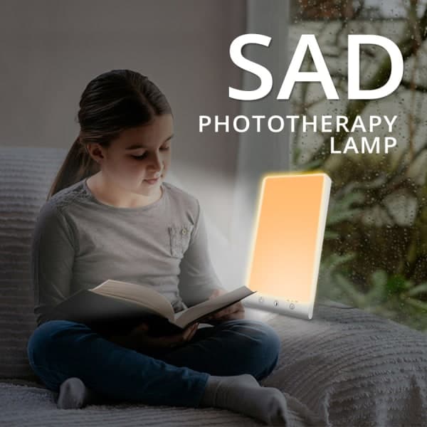 10 000 Lux lysbehandling lampe, dagslyslampe