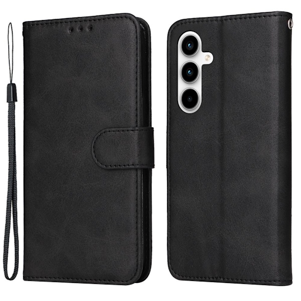SKALO Samsung A35 5G PU-Læder Pung Etui - Flere farver Black Svart