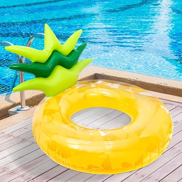 Badring för vuxna, uppblåsbar poolleksak, poolbadring, vattenleksak jättestor uppblåsbar sommarstrand badleksak barn vuxen