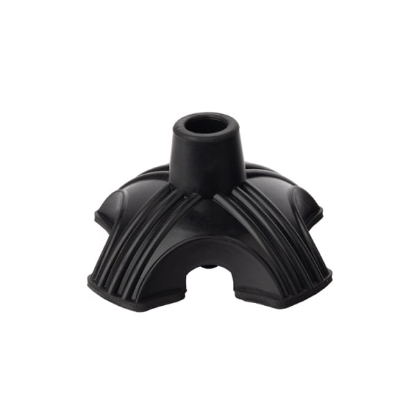 Antislip Quad Holder Cane Mat, Fyra Ben Cane Tip Udskiftning til