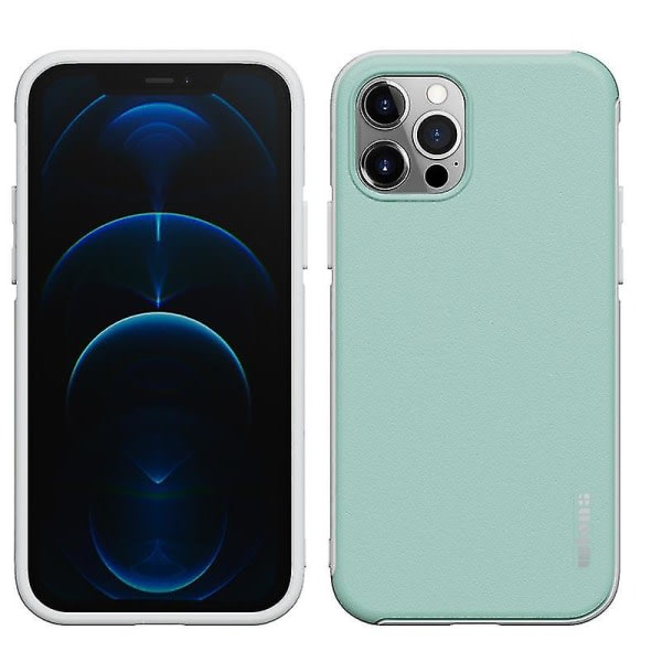 För Iphone 12 Pro Max Guardian Macaron Silikon Hudvänligt Anti-dropp phone case (oranssi)( Färg Grön) null none