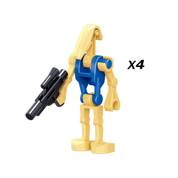 24 stk. Battle Droids sæt Minifigurer Byggeklodser Legetøj