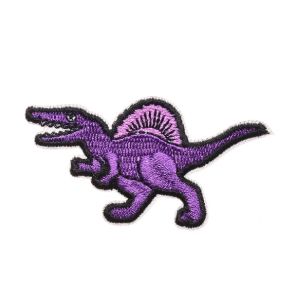 15-pakning, dinosaur kostyme, søte broderte lapper Iron On og S