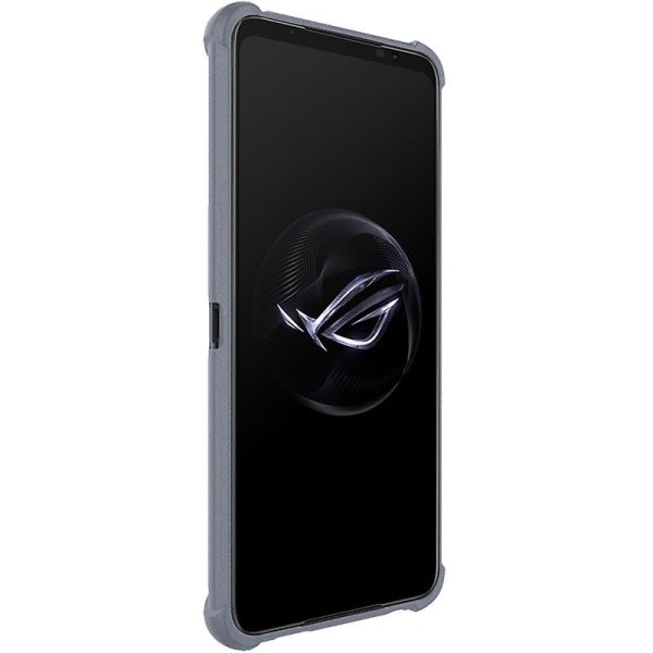 Imak Tpu telefonetui til Asus Rog Phone 7 Pro / Phone 7 Ultimate 5g, mat finish belægning Bakside Cover Grey