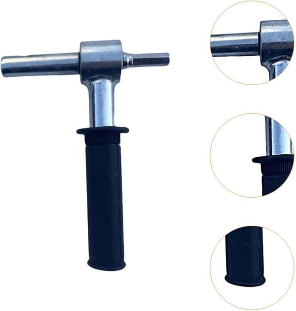 Drillkonverter for isbor og teltplugger - diameter 2 cm