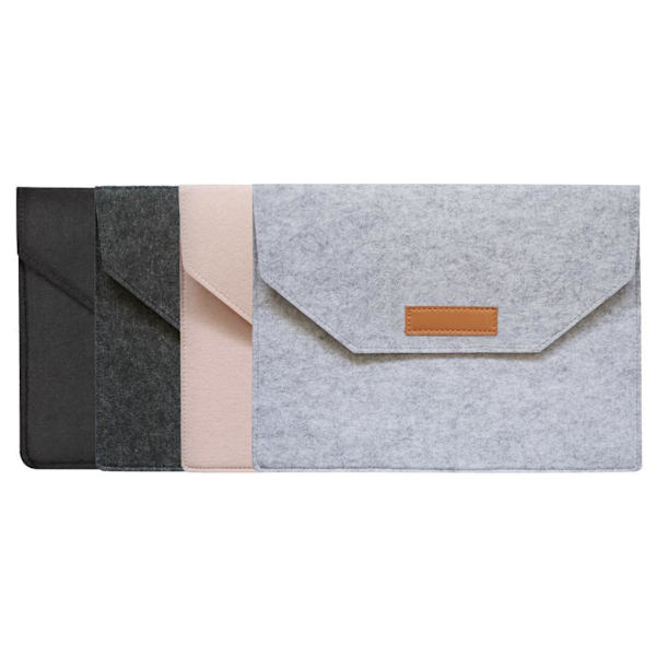 Macbook Pro 13 & 15 Tuuman Tietokonelaukku Huopa harmaa gray 15 tum