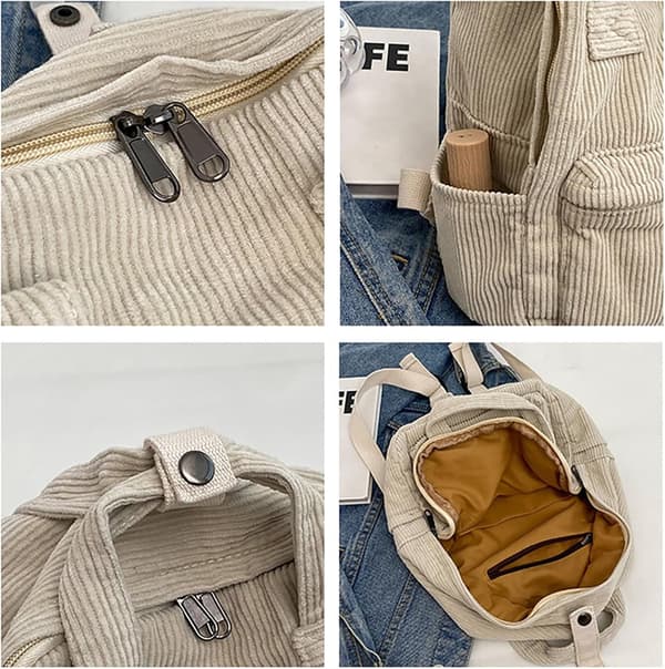 Small - Rope Backpack - Girls Backpack - Mini Backpack - Ladies - Travel Backpack - Small - City Backpacks - Lightweight
