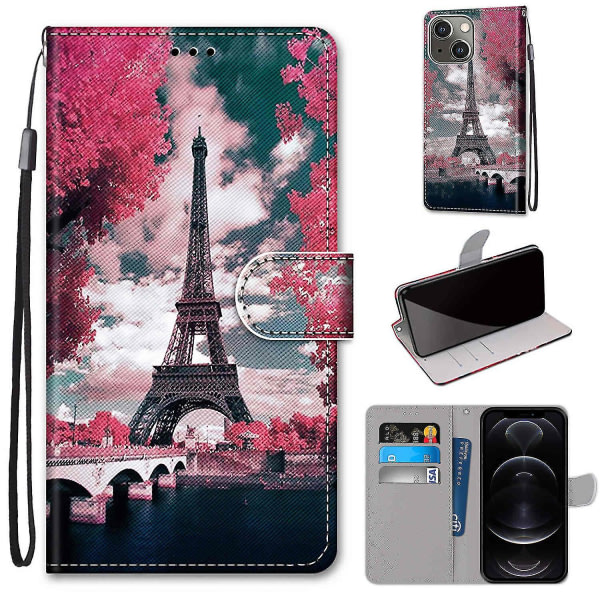 Yhteensopiva Iphone 13 Eiffel In Autumn Case null none