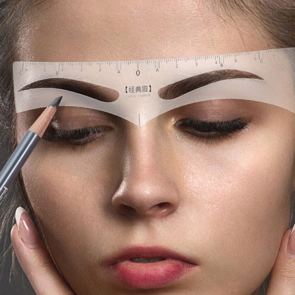 CDQ 50 st Quick Eyebrow Mall Stickers Guide Makeup Tool N7