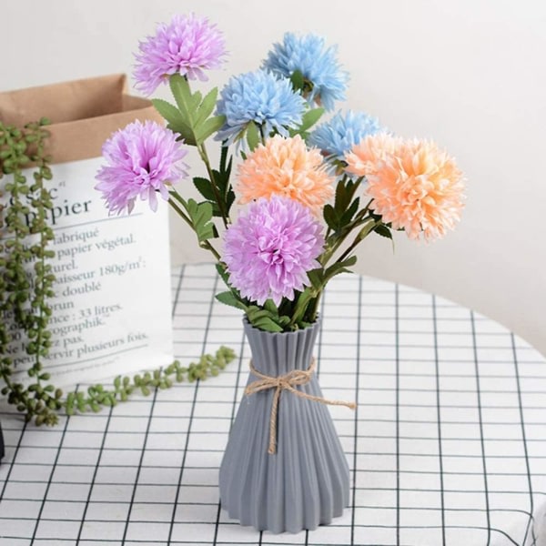 Plast blomvaser med rep Söt hållbar moderne dekorasjon