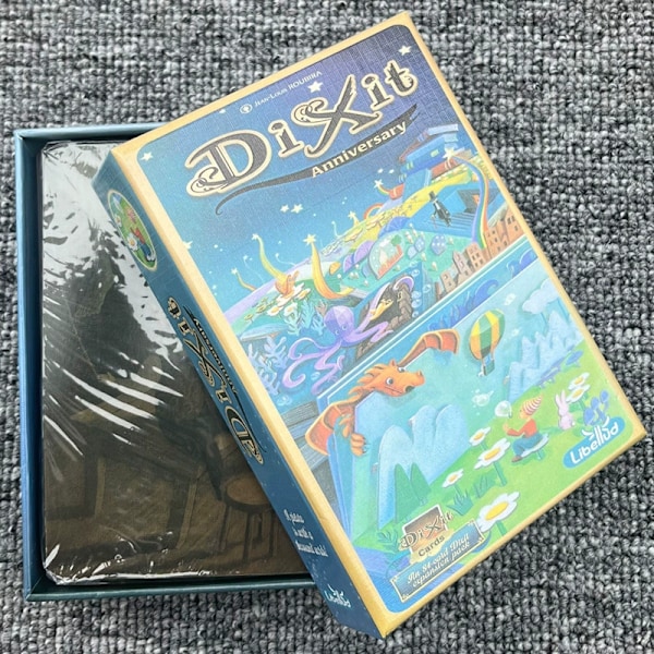 Engelsk version Dixit A Few Words Party Brädspel Strategibrädspel Kortspelsleksak anniversary