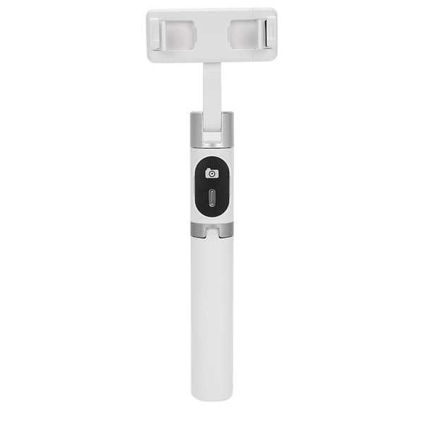 Utdragbar selfiestick stativ Bluetooth fjärrkontroll 360 graders rotation för telefon_tfrf