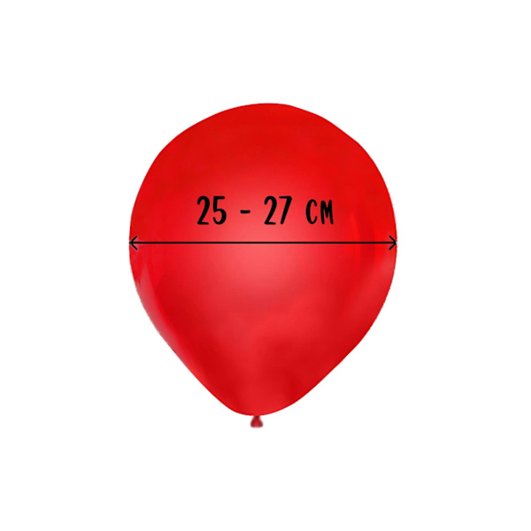 100 Oppustelige Balloner Forureningsfri Naturlige Latex Balloner Fødselsdag Balloner