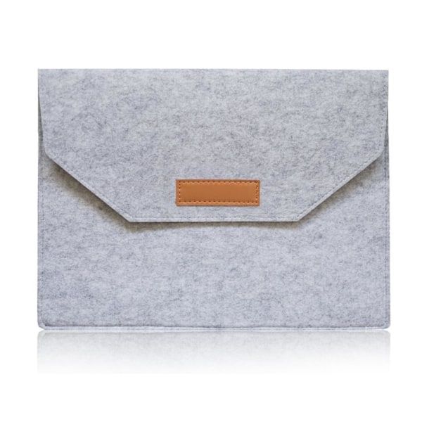 Macbook Pro 13 & 15 Tum Datorfodral Filt grå gray 15 tum