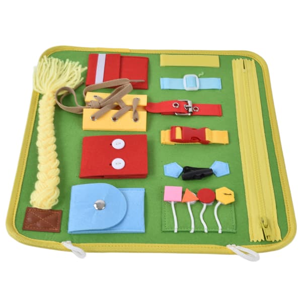 Pedagogisk sensorisk tavle Baby Activity Board Intelligence Development Leke for småbarn