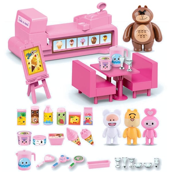 Nukkekodin huonekalut miniatyyrisisustus 4 4
