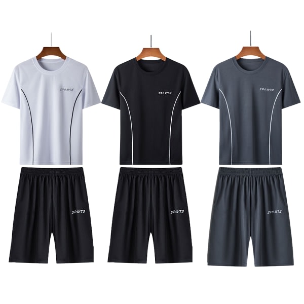 Kläder Athletic Shorts Skjorta Sæt til basket fotboll zdq