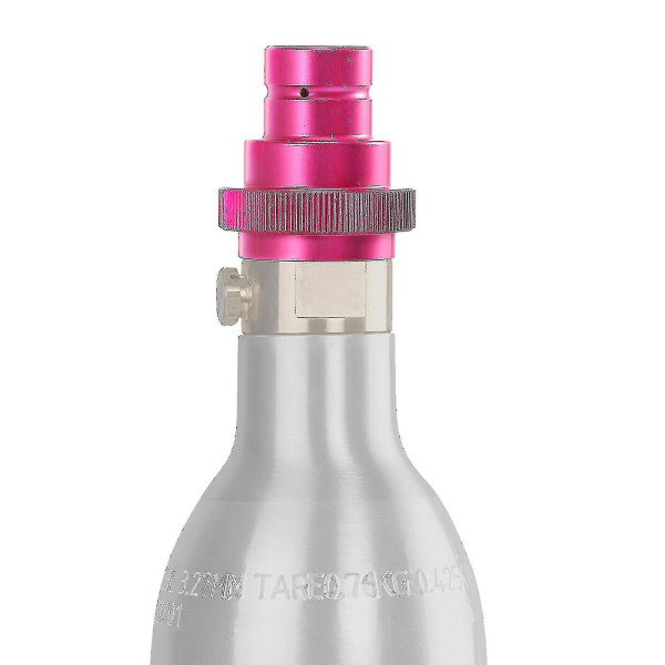 Hurtig adapter til Co2 Soda Water Sparkler Duo, Tankbeholderkonvertering til Soda Stream Sodavandsmaskine Lilla