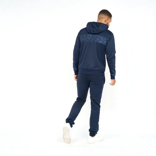 Crosshatch Herr Pyramid Full Zip Track Top S Marinblå Navy S zdq