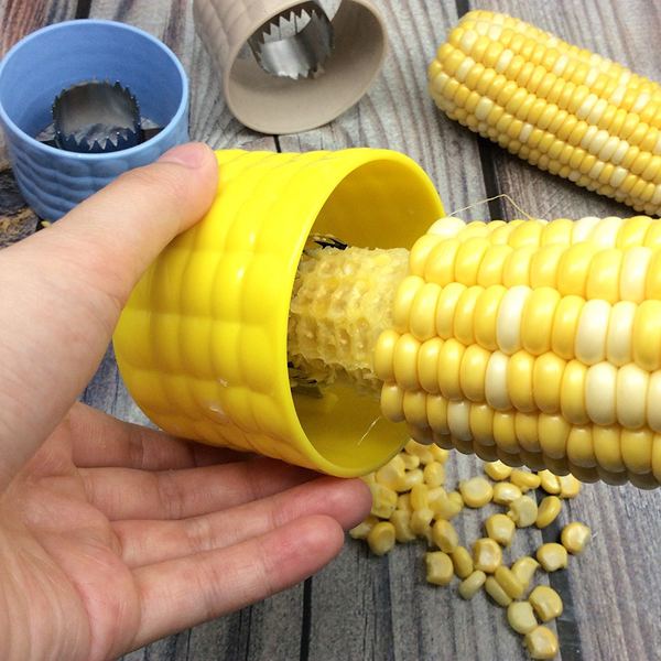 Corn Peeler - Corn Stripper - Practical - Kitchen Utensil - Corn Remover - Vegetable Accessory - Household Kitchen Tool - Corn Kernel Cutter