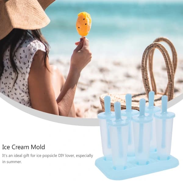 2 pcs Summer Ice Cream Mold Creative Ice Mold Useful Ice Cream Making