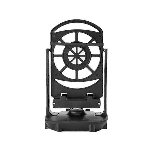 Telefon Swing Skridttæller Holder, Automatisk Lydløs USB Ryster til 2 Telefoner Under 6,5 Tommer, Skrivebordsbrug, Sort