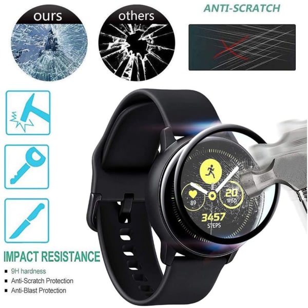 CDQ 3-osainen yhteensopiva Samsung Galaxy Watch Active 2 40/44mm:n kanssa