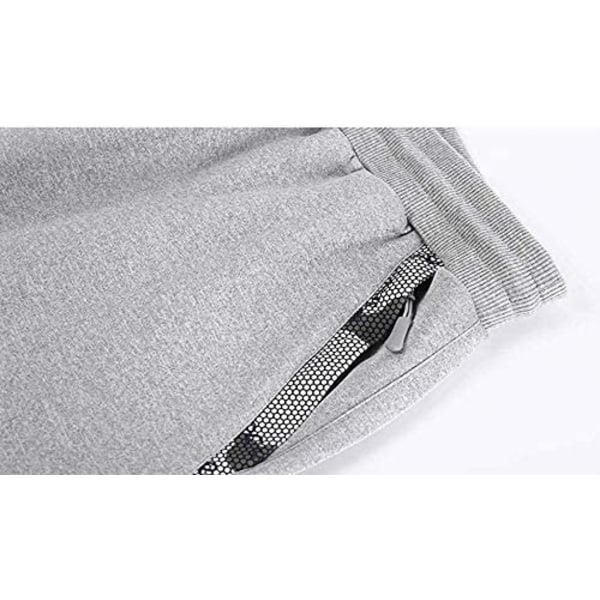 Sportkläder for män Camo Joggingträningsdräkt med hel dragkedja Sportdräkt med blixtlåsfickor XL zdq